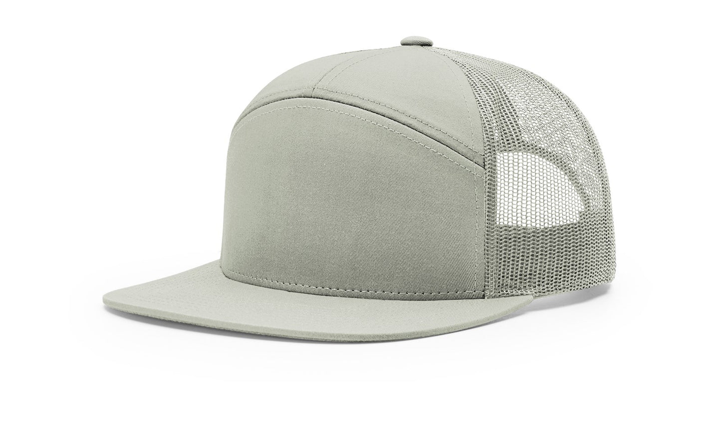 Richardson 168 7 panel trucker Customised