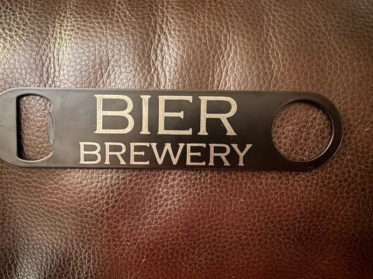 7 inch customized bottle opener