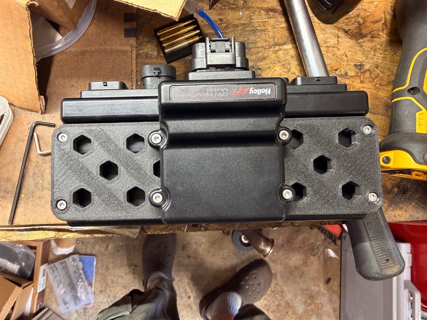 Holley Terminator X Max and IO module universal mount