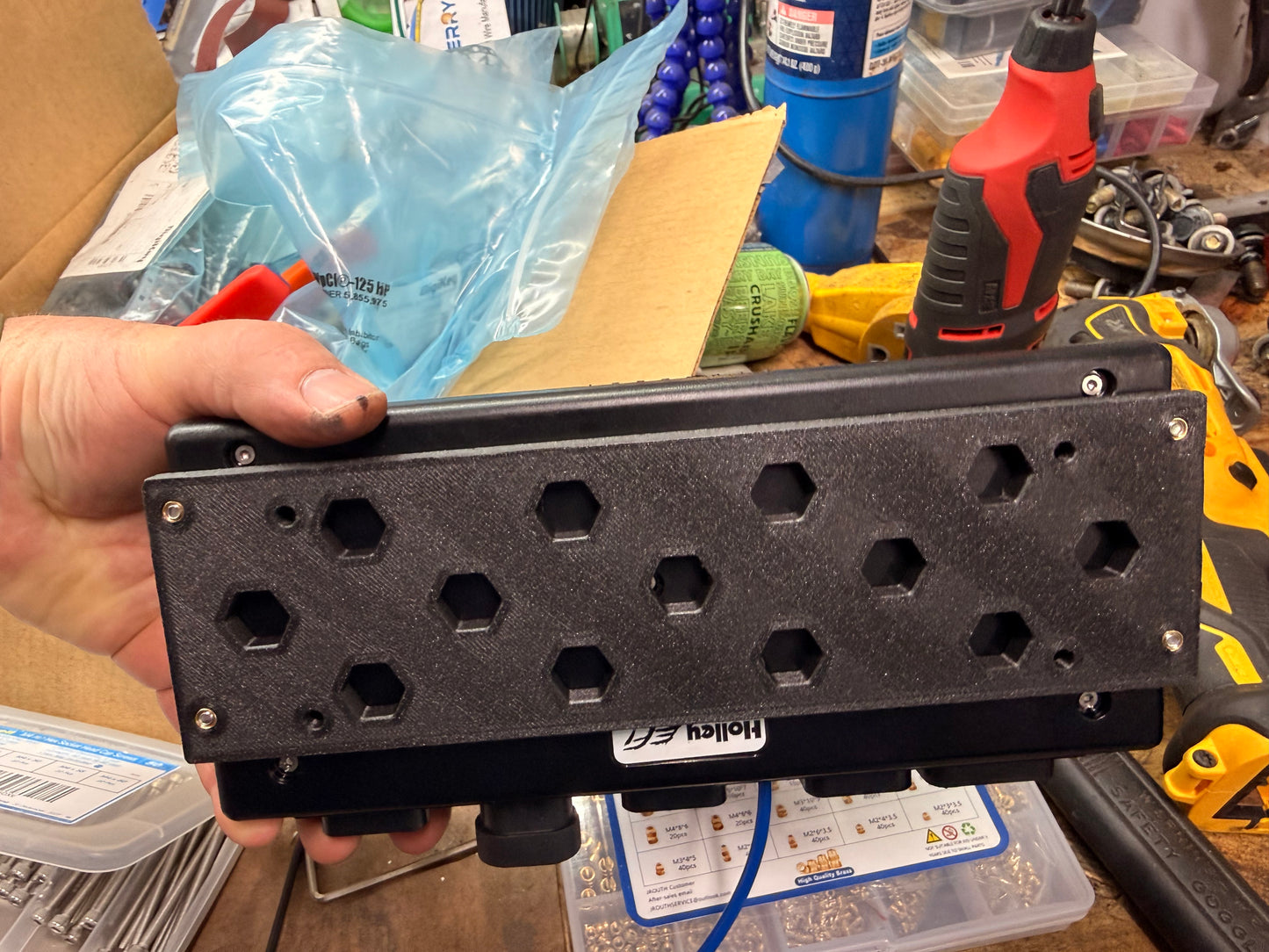 Holley Terminator X Max and IO module universal mount