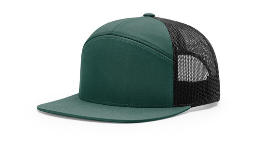 Richardson 168 7 panel trucker Customised