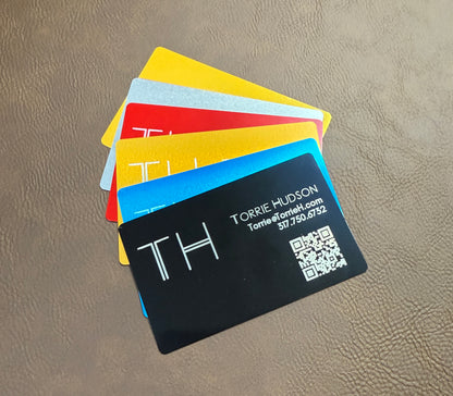 Metal Business Card 25 Cards