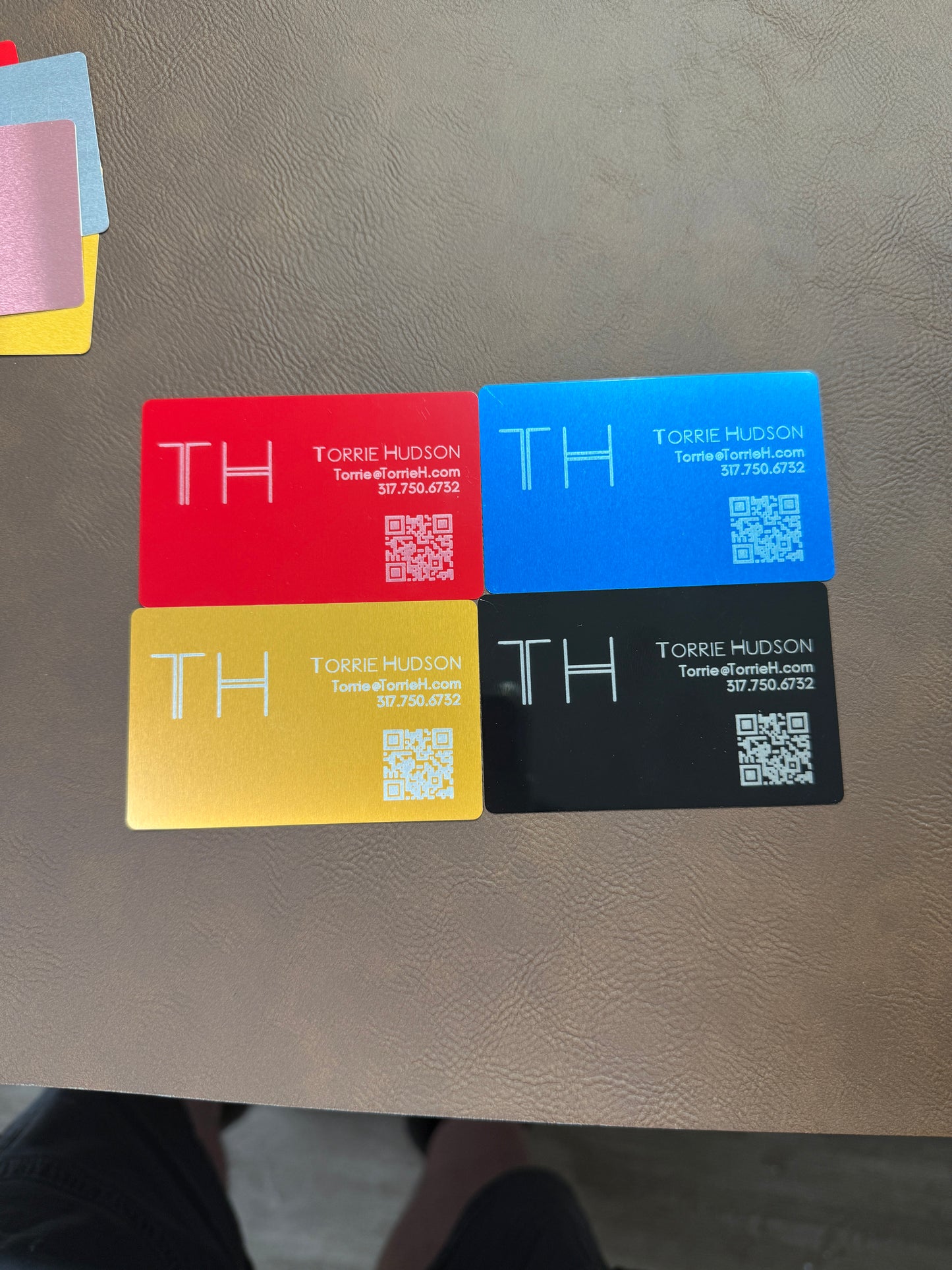 Metal Business Card 25 Cards