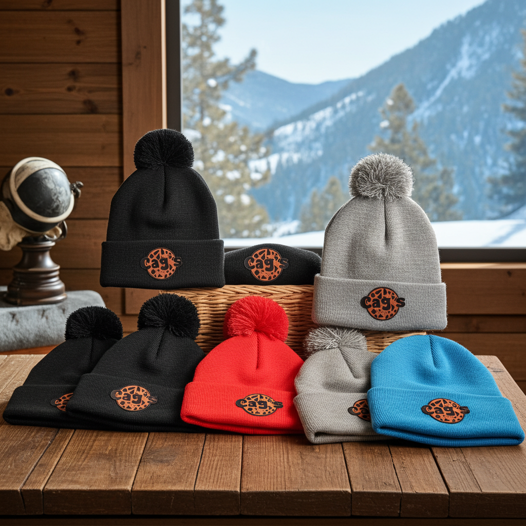 Custom beanies with logo or design of choice